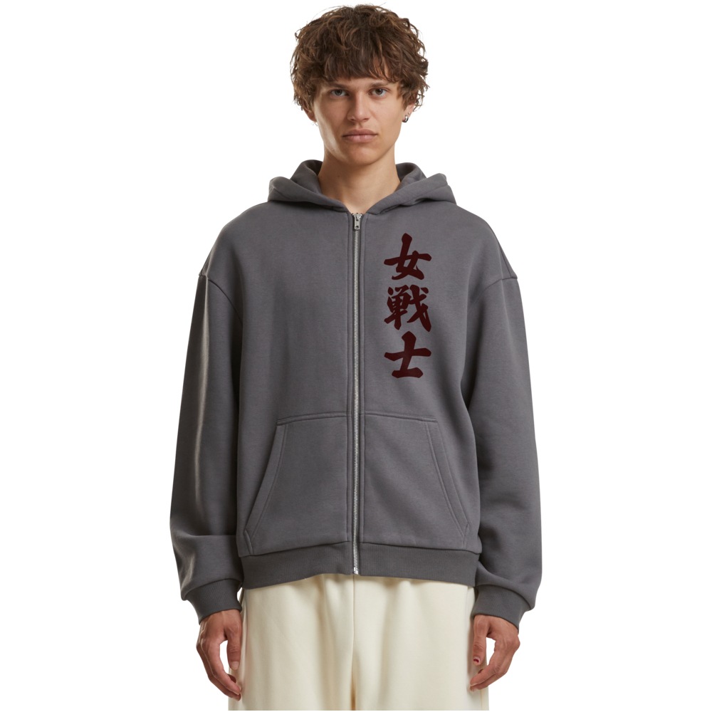 Mister Tee - I Am Destiny Fluffy Zip hoodie - Grey